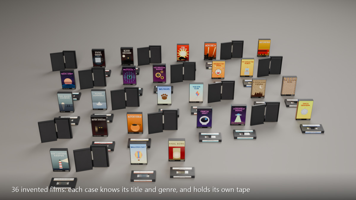 Video Store Kit: Interactive '90s Rental Store
