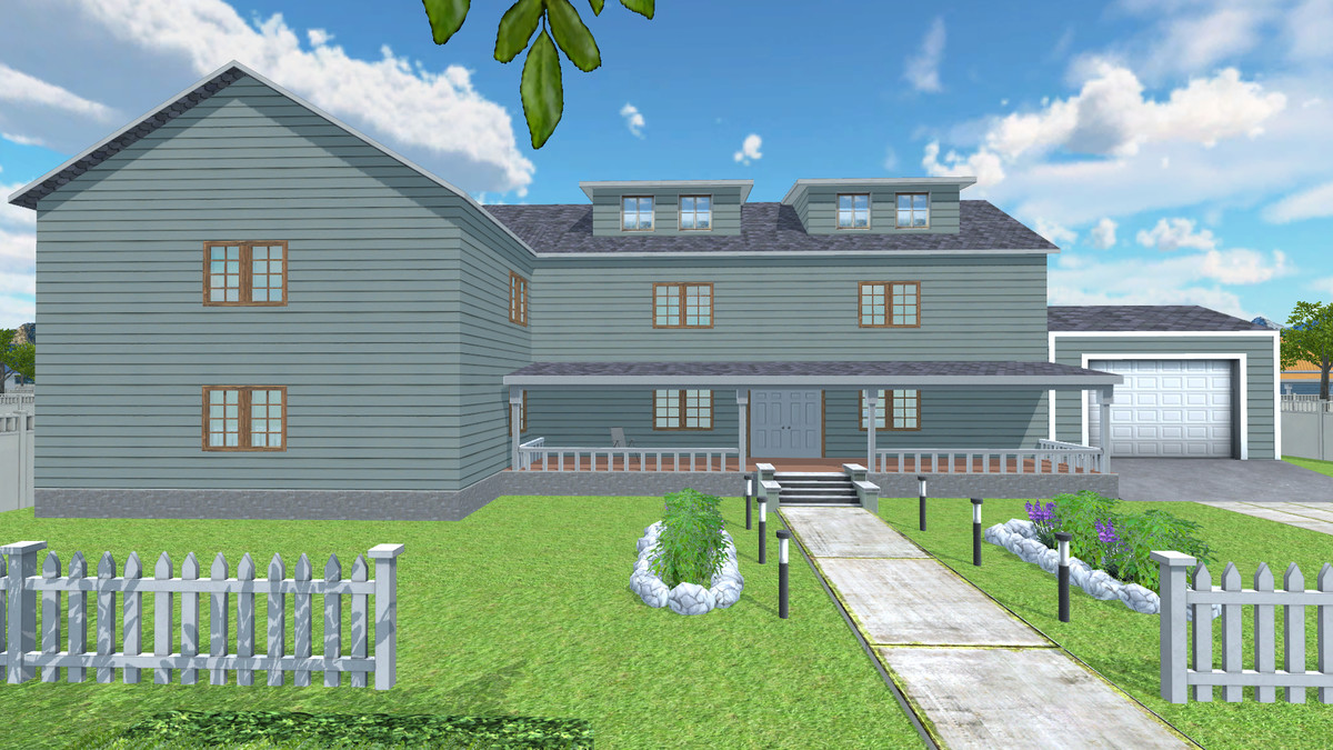 Modular Suburban Neighborhood Pack – Mobile Optimized Residential Environment