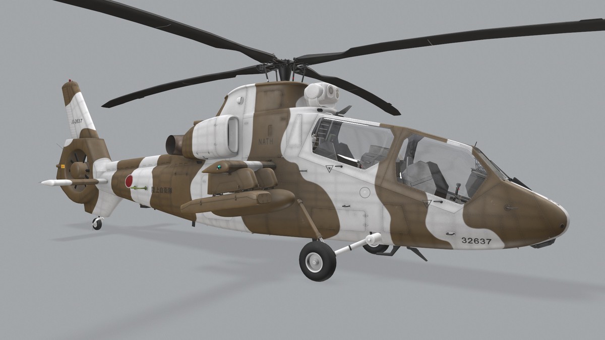 OH-1 Ninja JGSDF Winter Static (447)
