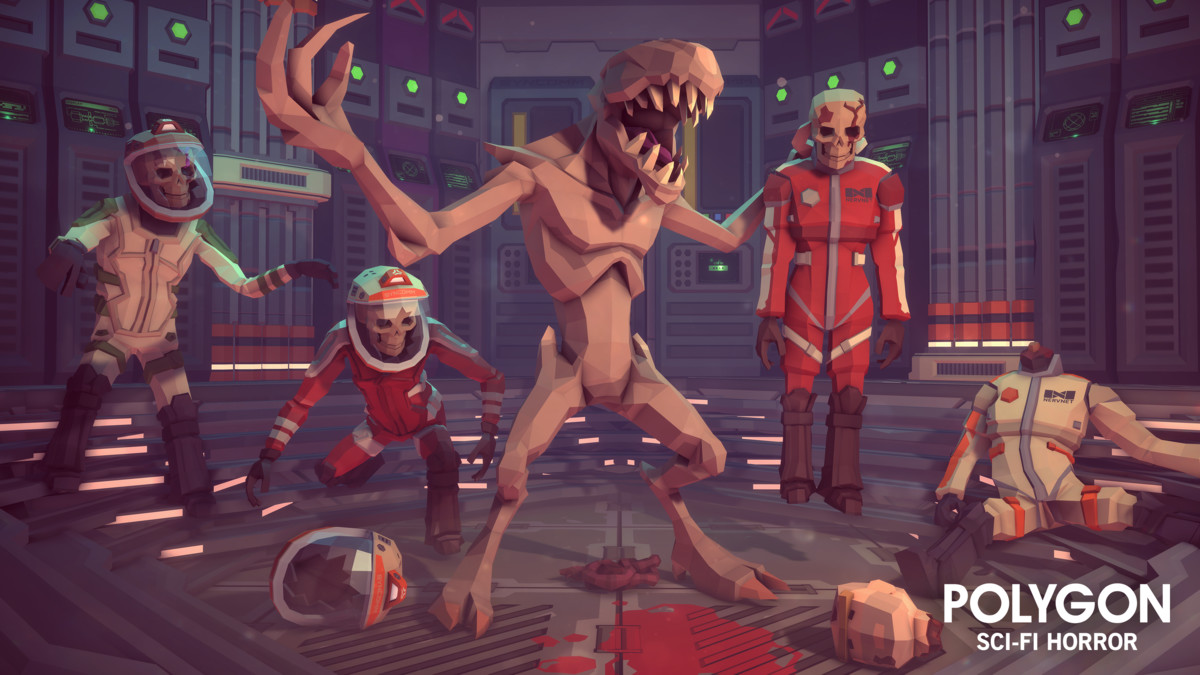 Sci-Fi Horror Pack - Synty POLYGON - Stylized Low Poly Assets
