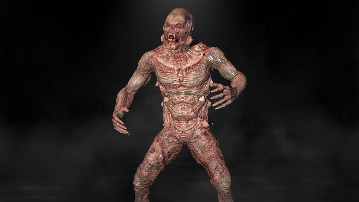 Giant Boss Zombie, Undead, Ghoul