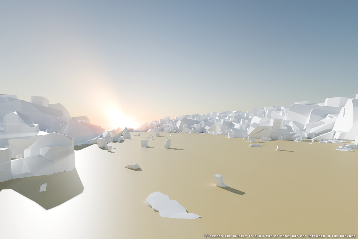 PolyArt Series - Cliffs