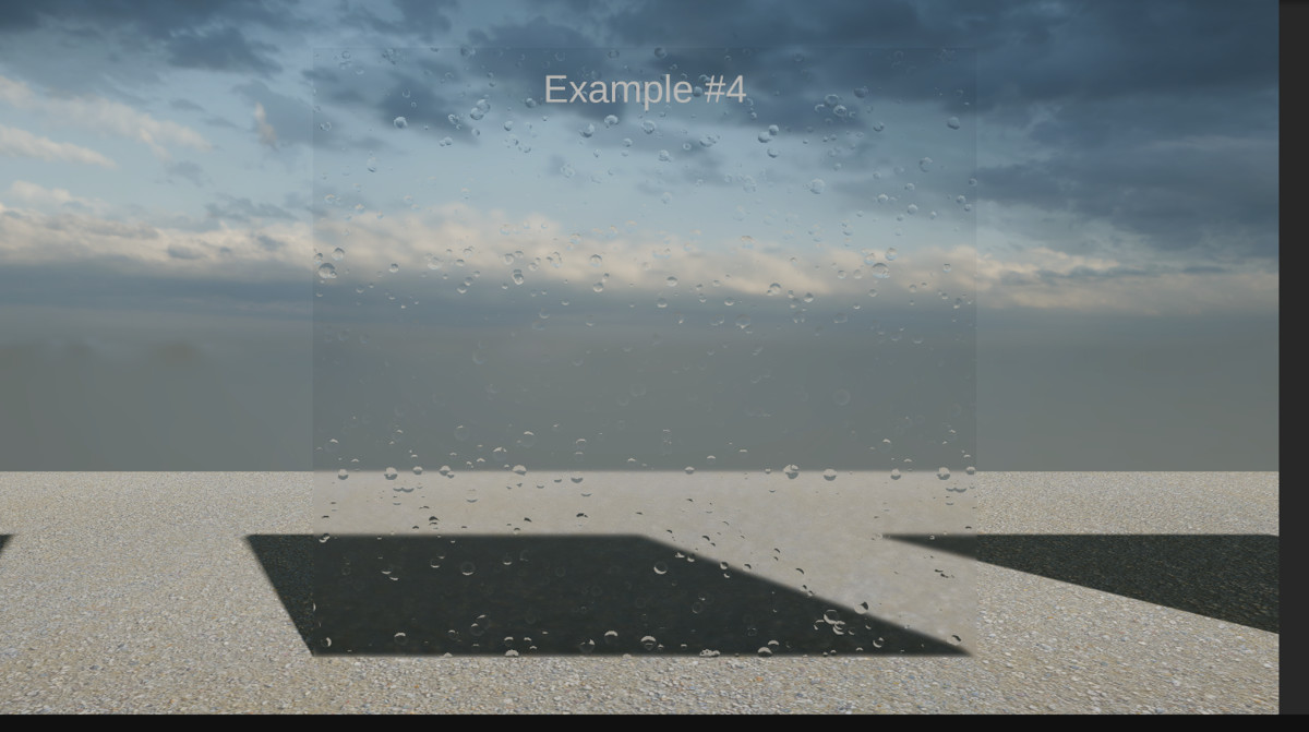 Procedural Rain Droplet Shader HDRP & URP
