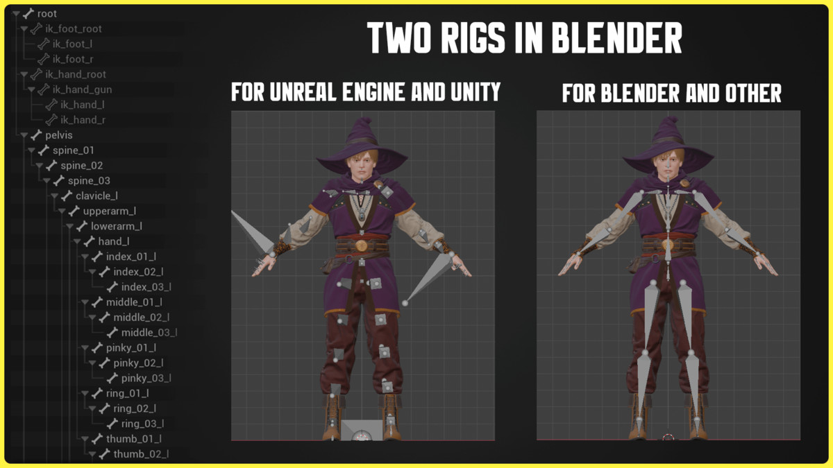 Modular Fantasy Character 03 – Mage