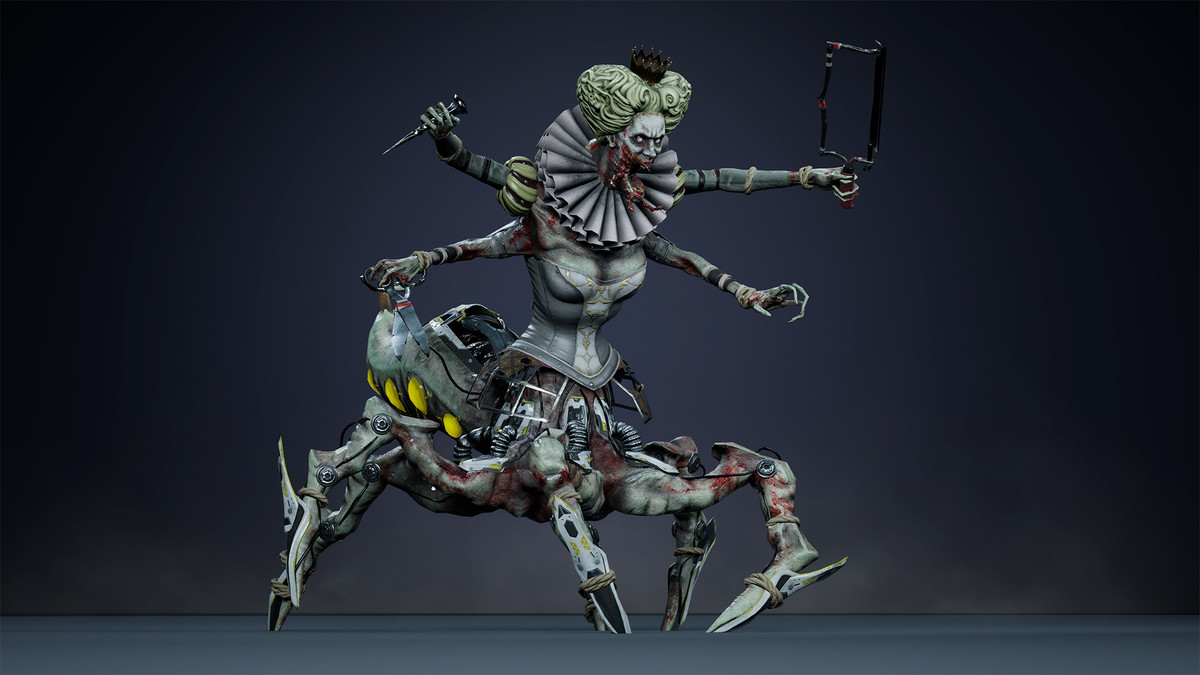 Fantasy Cyborg Queen