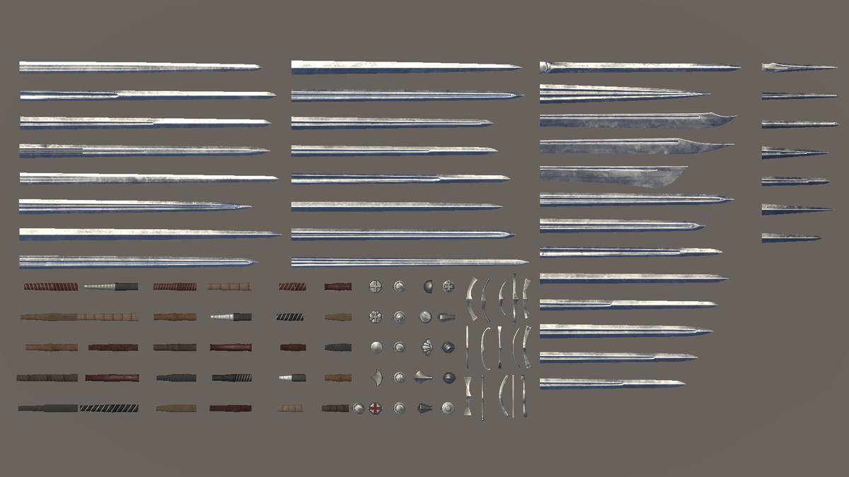 Modular Medieval Weapons vol. 1