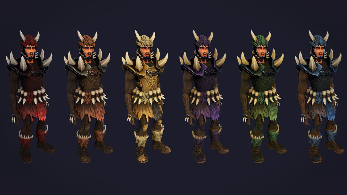 Character & Armor Bundle for Stylized Fantasy RPG