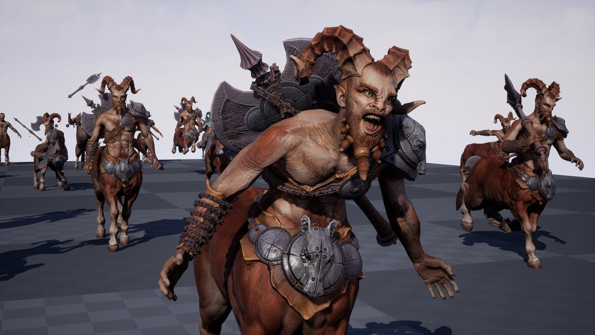 Barbarian centaur