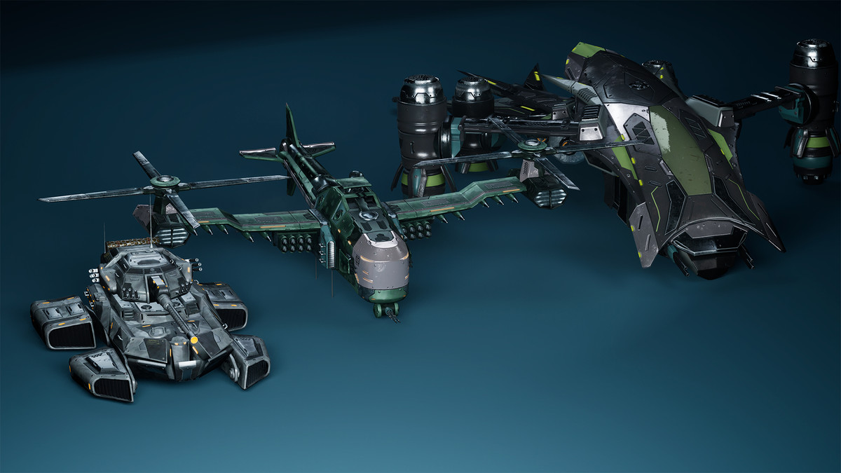 Sci-Fi Transports pack