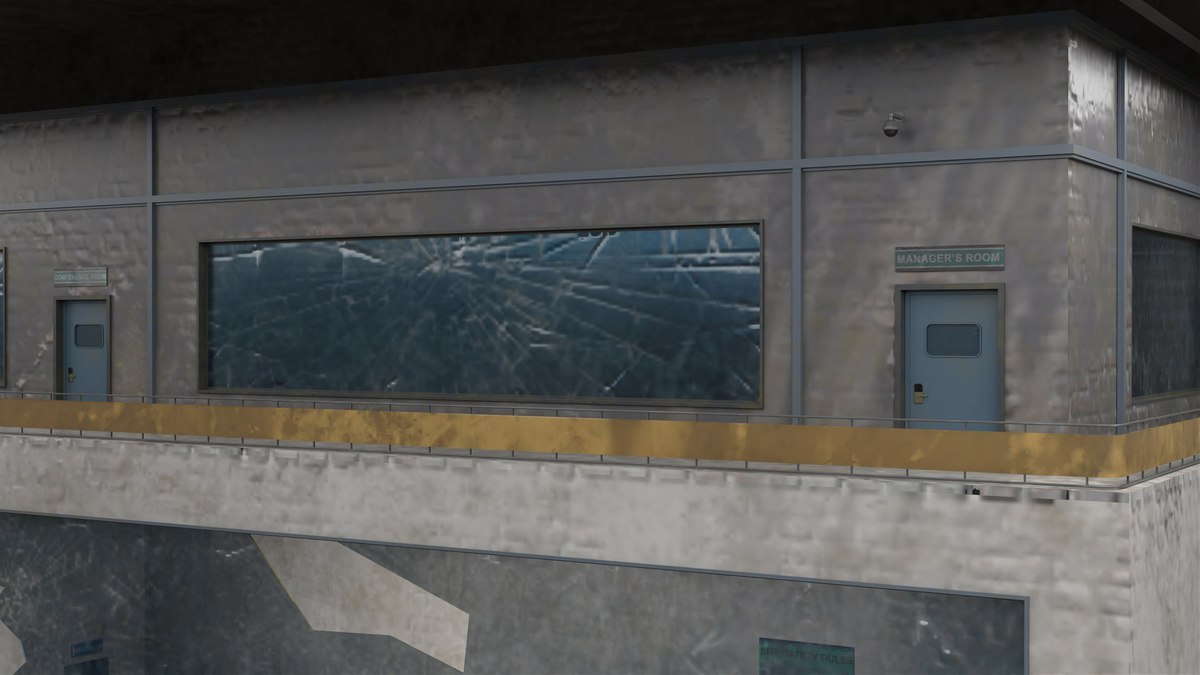 Old Abandoned Warehouse Interior And Exterior URP HDRP Textures