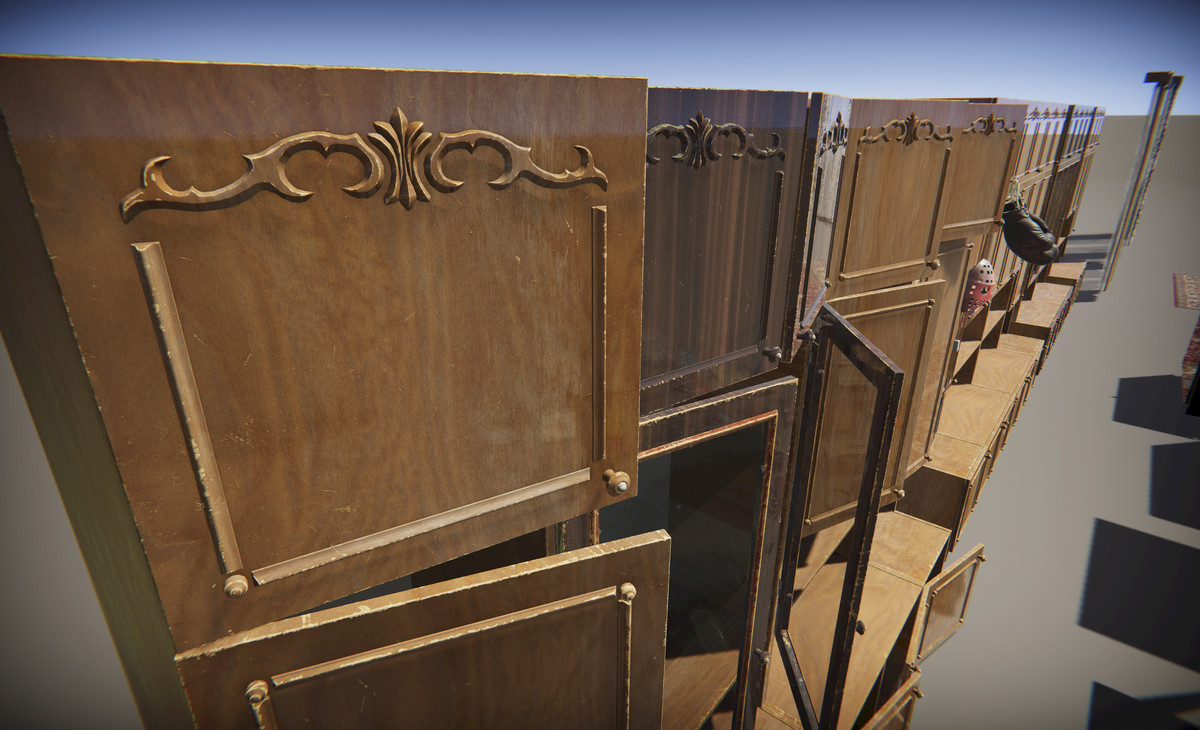 Old Interior Props Pack 3