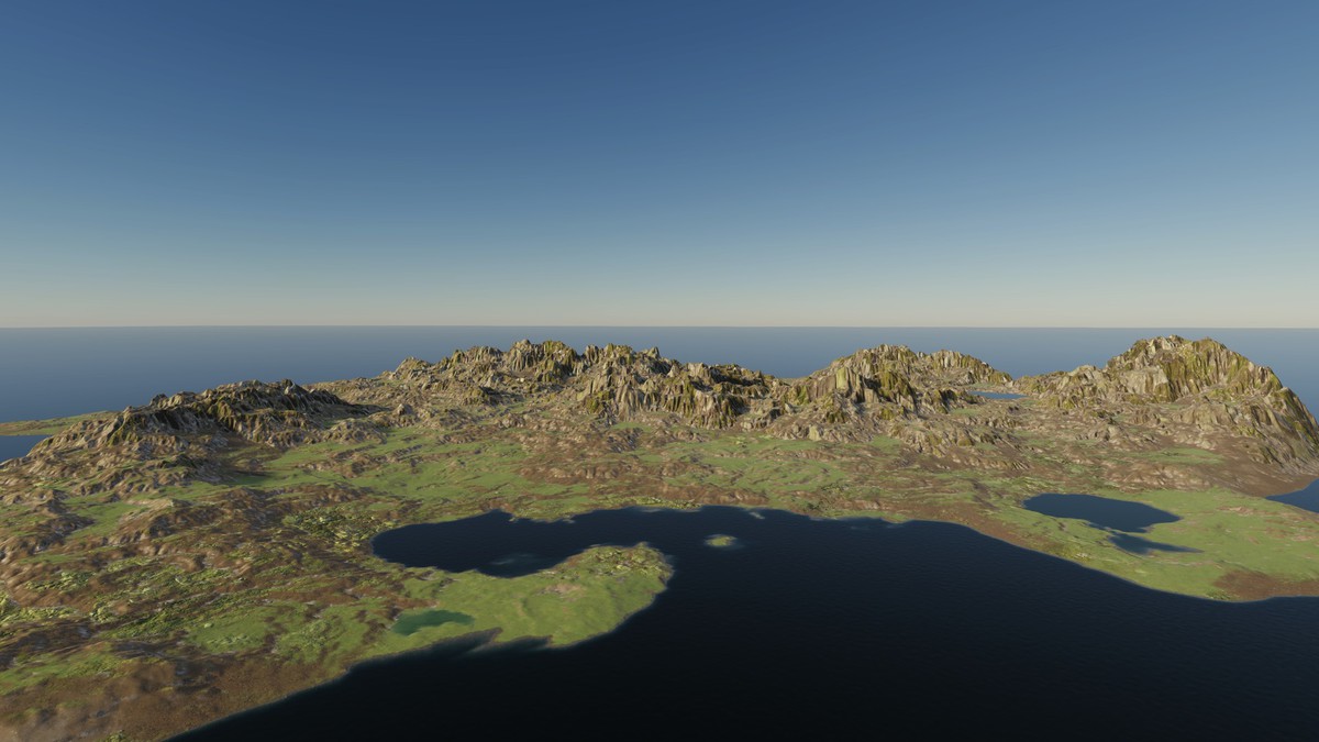 147 Procedural Terrains - Mountains, Lakes & Islands