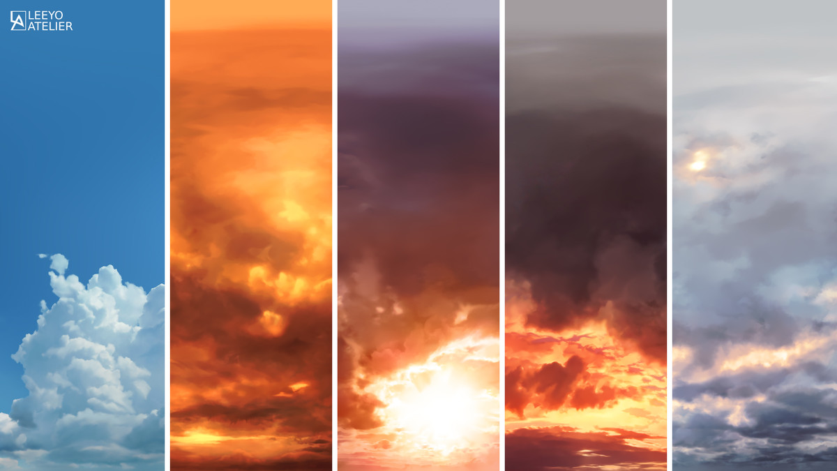 Skies 3 - Stylized