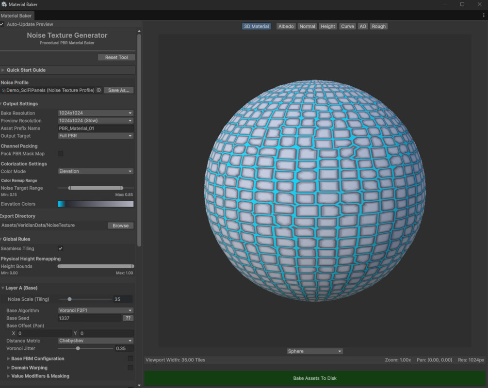 Noise Texture Generator: Procedural PBR Baker
