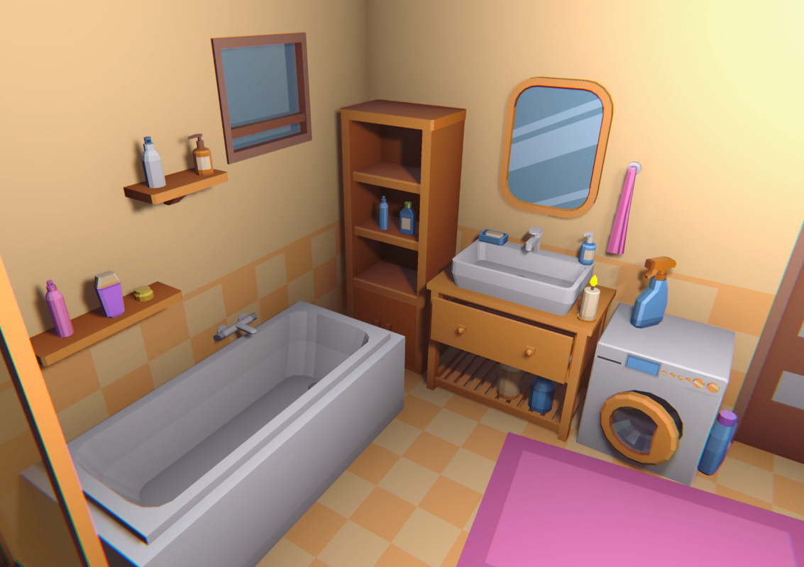 Cozy Bathroom Interiors