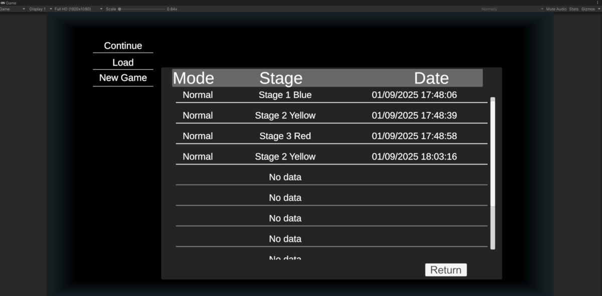 Save and Load MultiSlot System