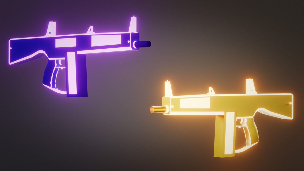 Ultimate Weapon Pack — 23 Guns + 943 Skins (Low Poly, Stylized, FPS/TPS Ready)