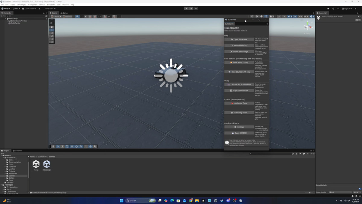 Battle Bot Arena Engine: Design. Destroy.
