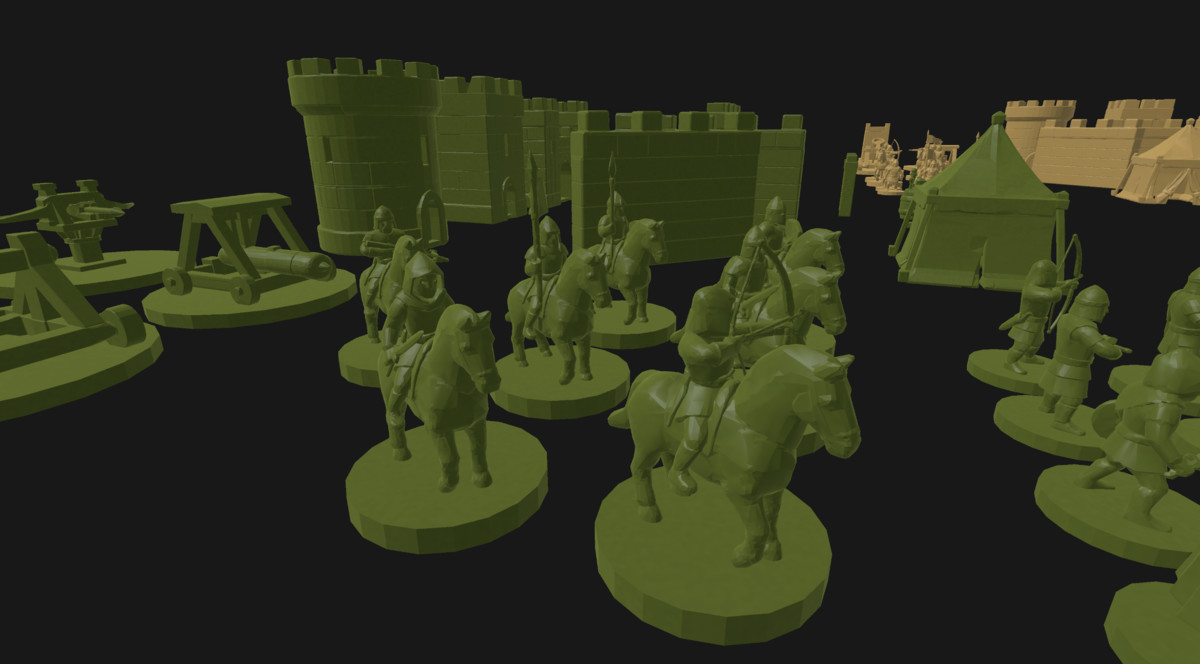 Pixit3D - ToySoldiers Medieval Pack