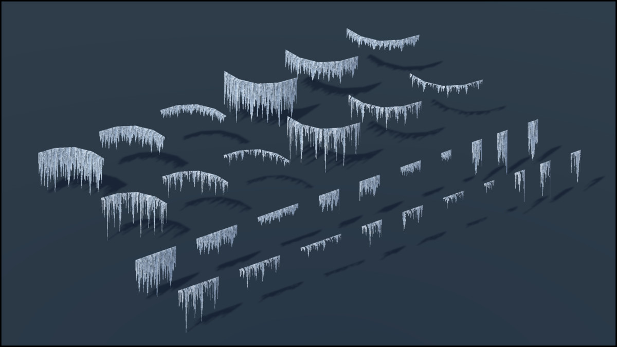 Cold Fortress - Retro Style Modular Environment Pack
