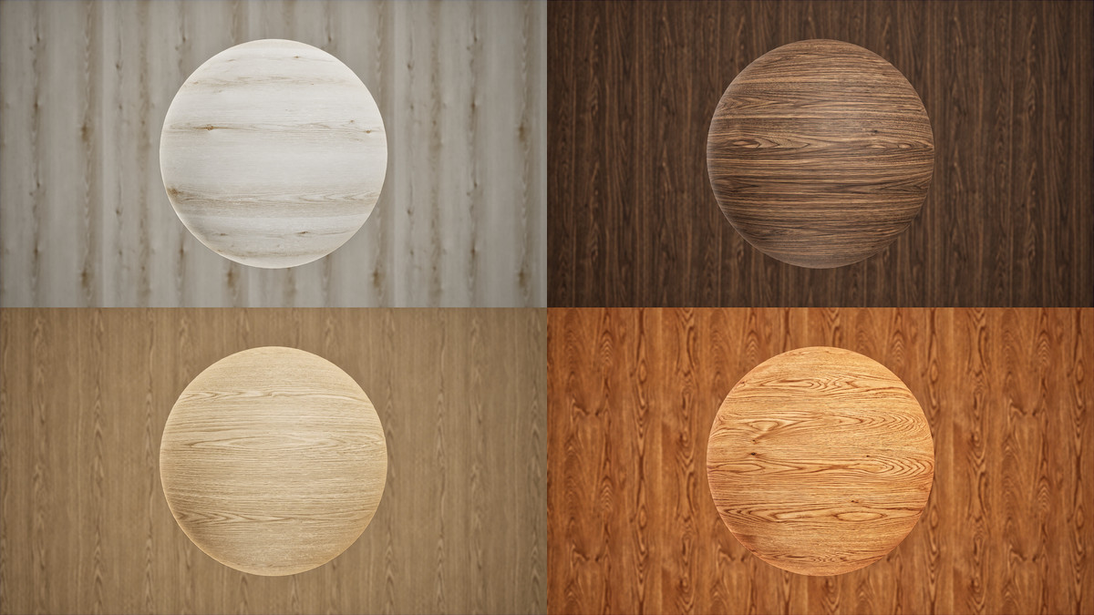 Realistic Materials - Wood Veneer 3