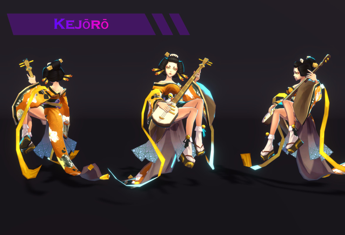 Kejōrō and Two_Mouthed Woman