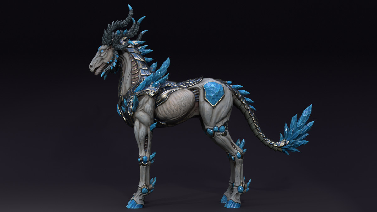 Crystal horse