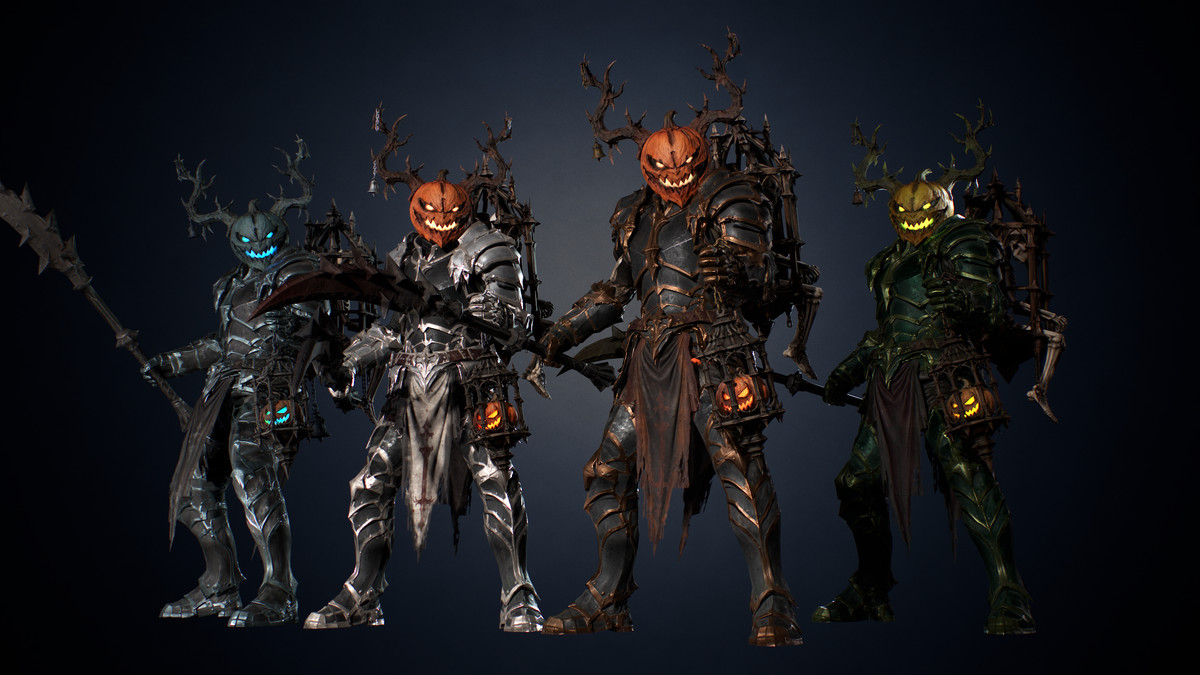 Pumpkin Reaper – Dark Fantasy Halloween Character