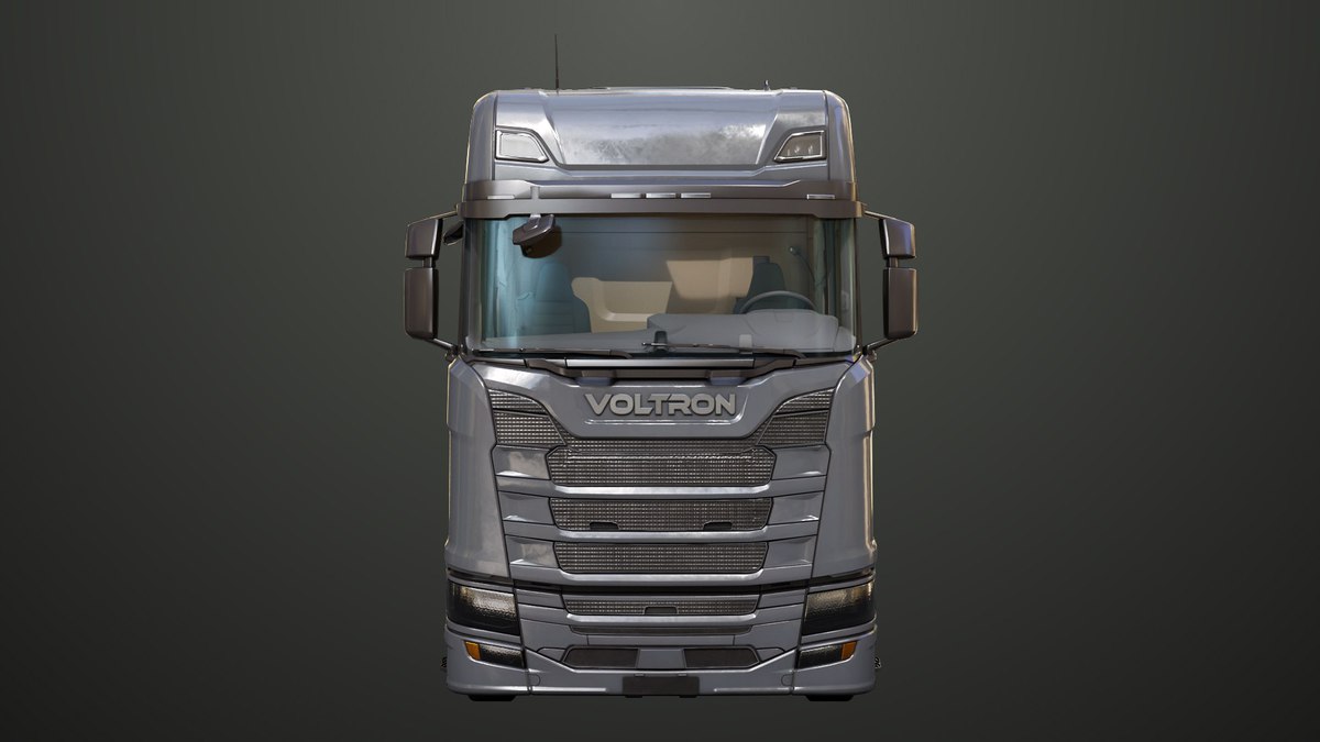 Heavy Truck Chassis 06 Interior URP HDRP Textures