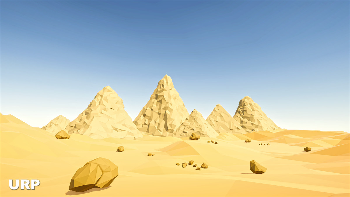 Low Poly Desert Egypts