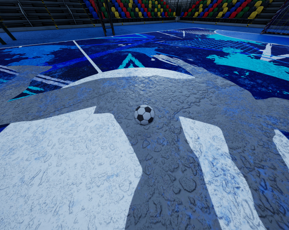 Modular Tennis Soccer Basketball Sport Court