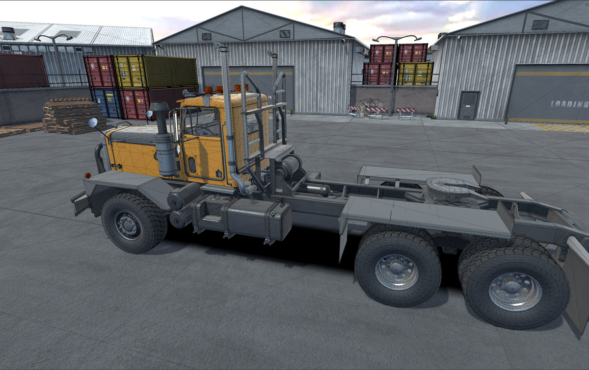 80s offroad heavy truck