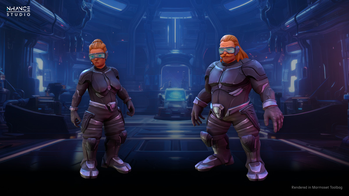 Stylized Sci-Fi Soldier Outfit