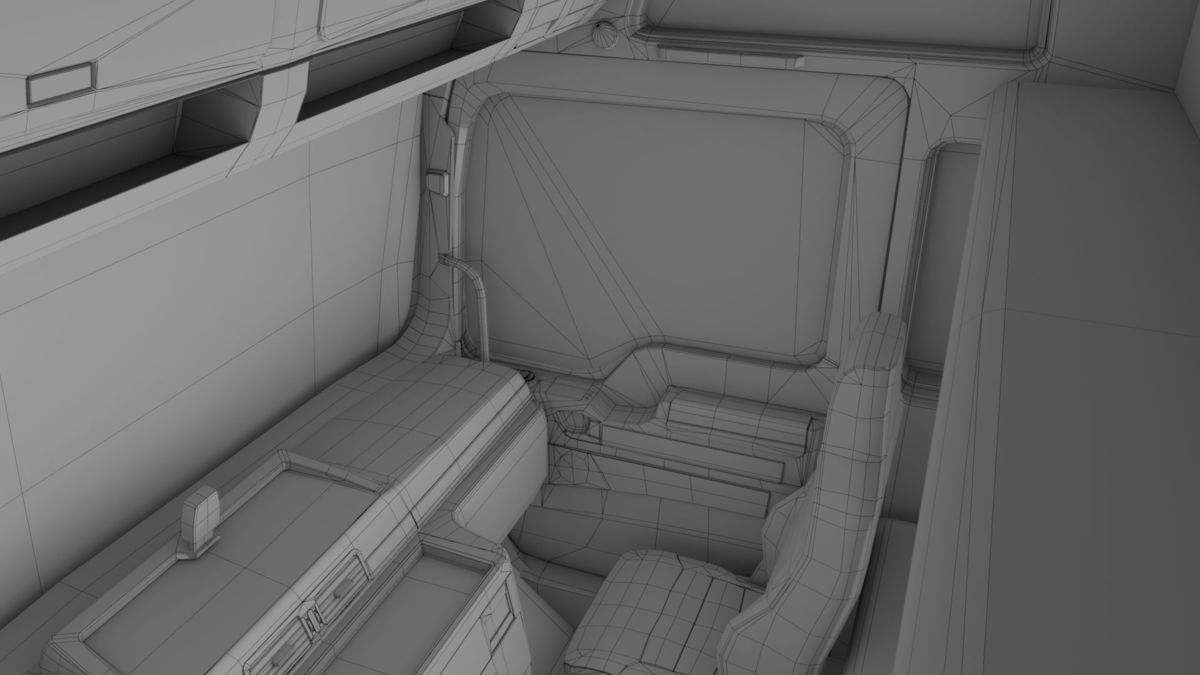 Heavy Truck 04 Chassis White URP HDRP Textures