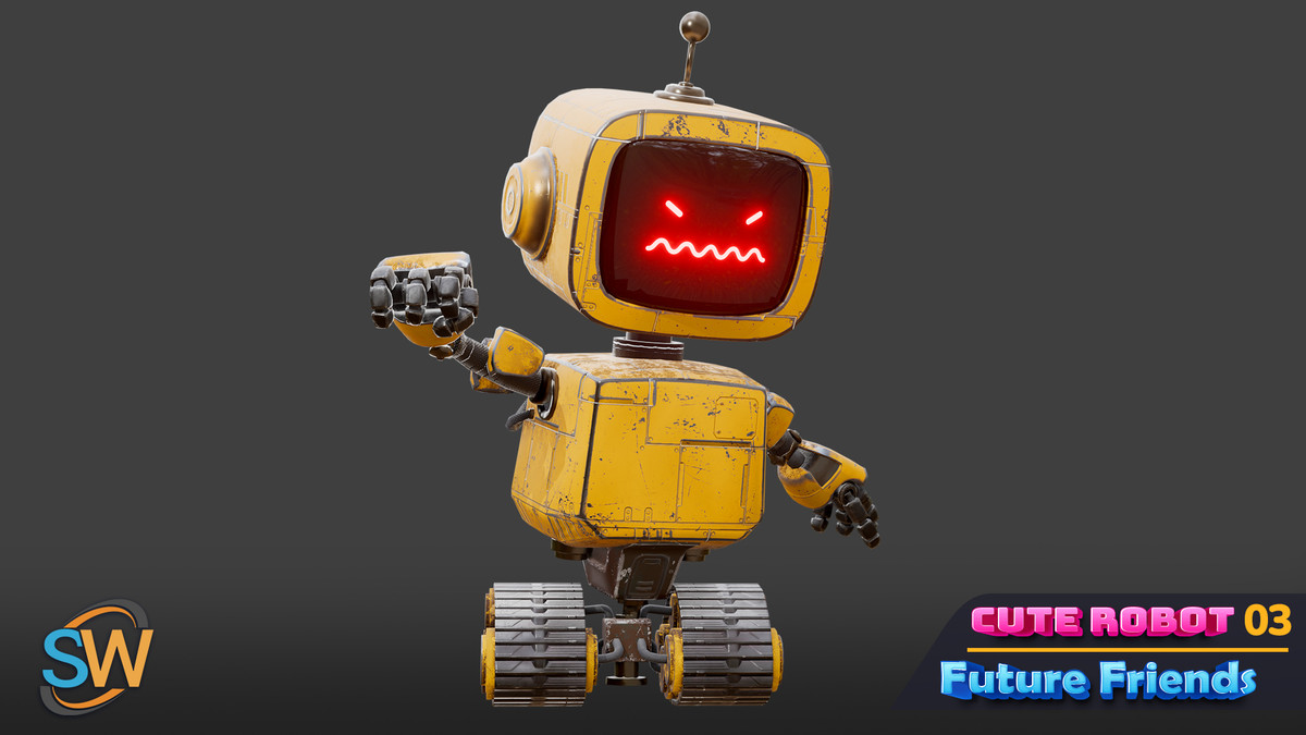 Cute Robot 03 - Future Friends