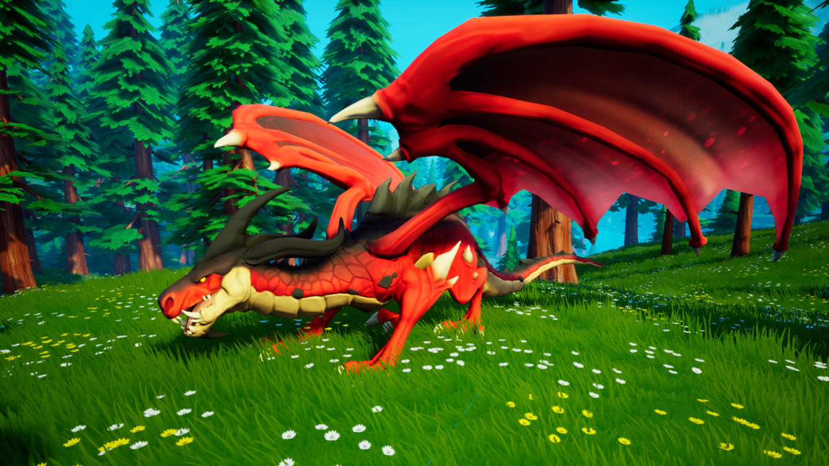 Stylized Dragon - Fantasy RPG Creature