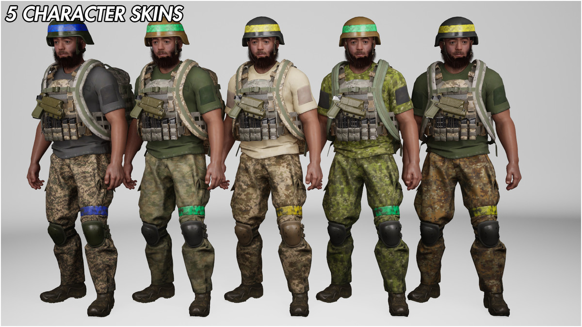 Ukraine Army Soldiers Pack
