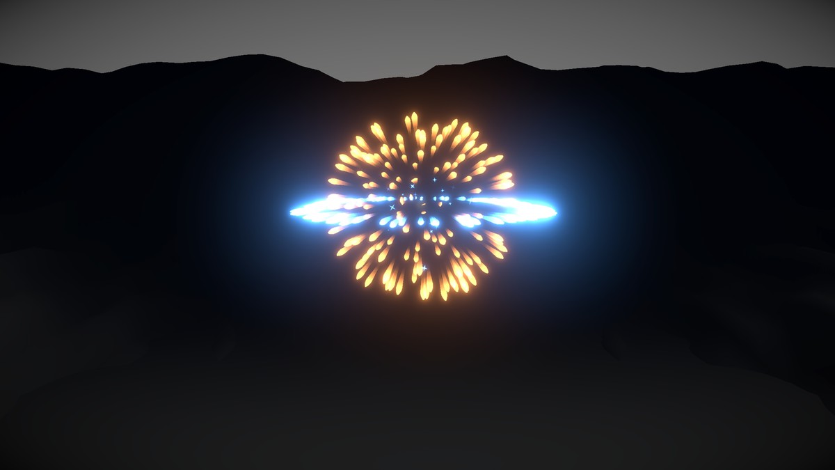 VFX Graph - Fireworks - Vol. 1
