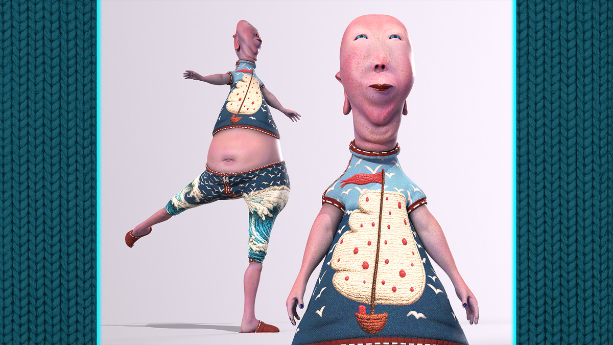 Funky Cartoon People Pack