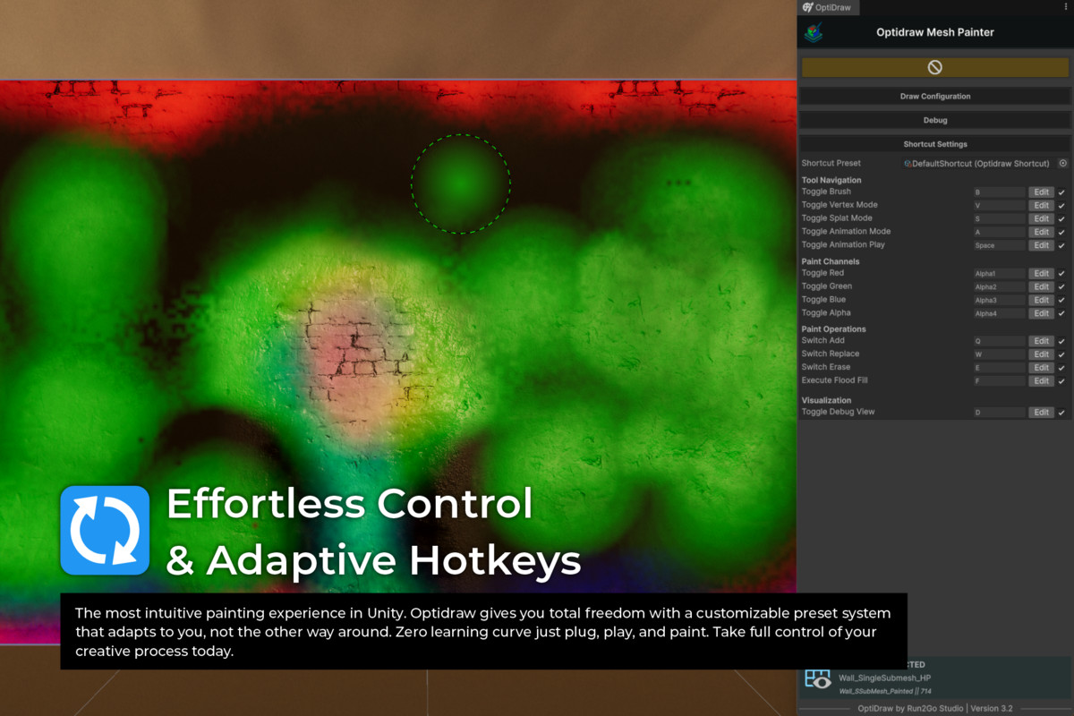 OptiDraw – Advanced Mesh Painting Tool