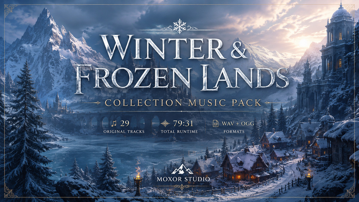 Winter & Frozen Lands Collection Music Pack