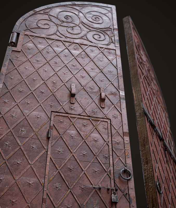 Five Old Doors