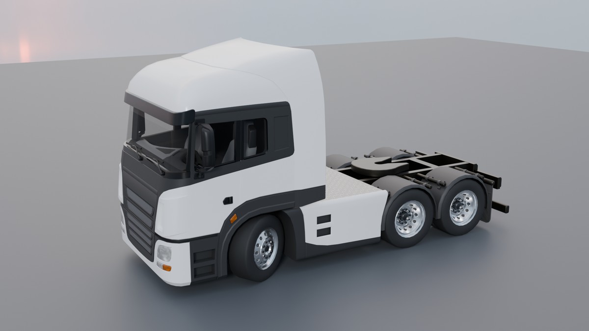 Realistic Logging Truck Pack – Semi Truck + Timber Trailer + 4 Wood Variants