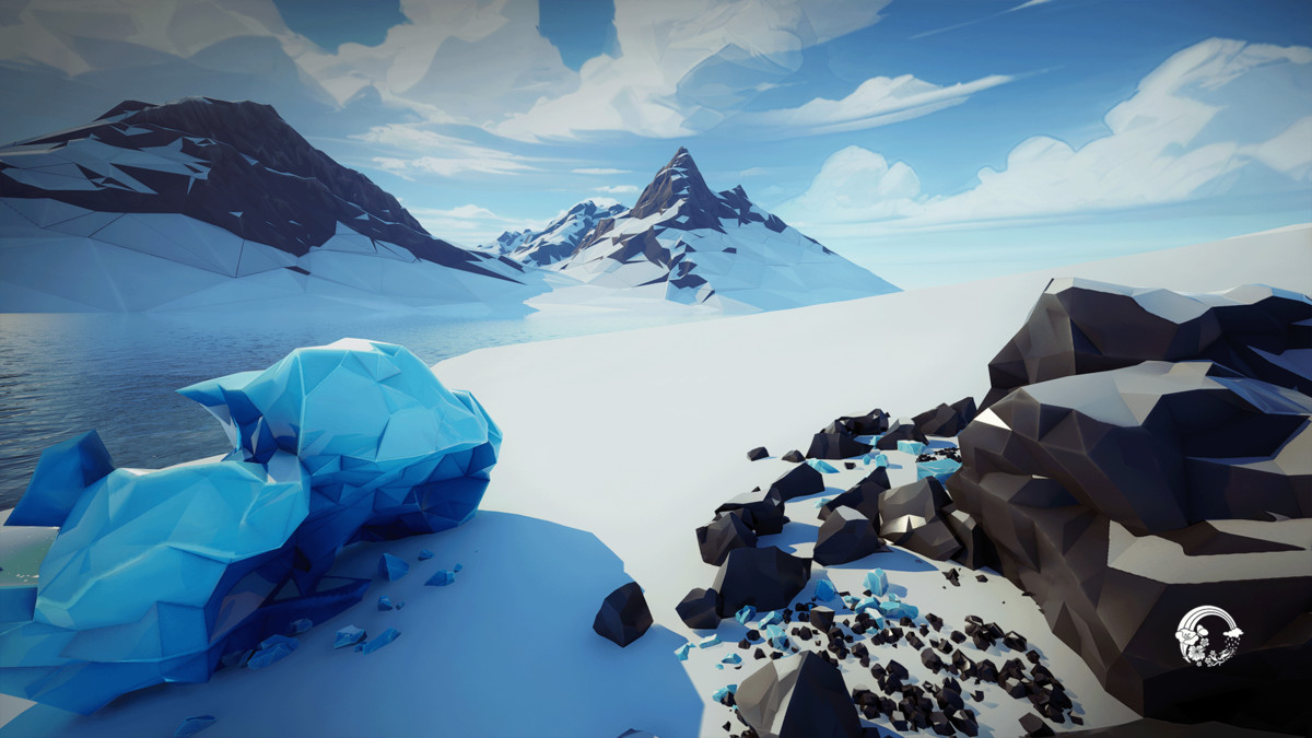 Arctic Landscape Polygonal