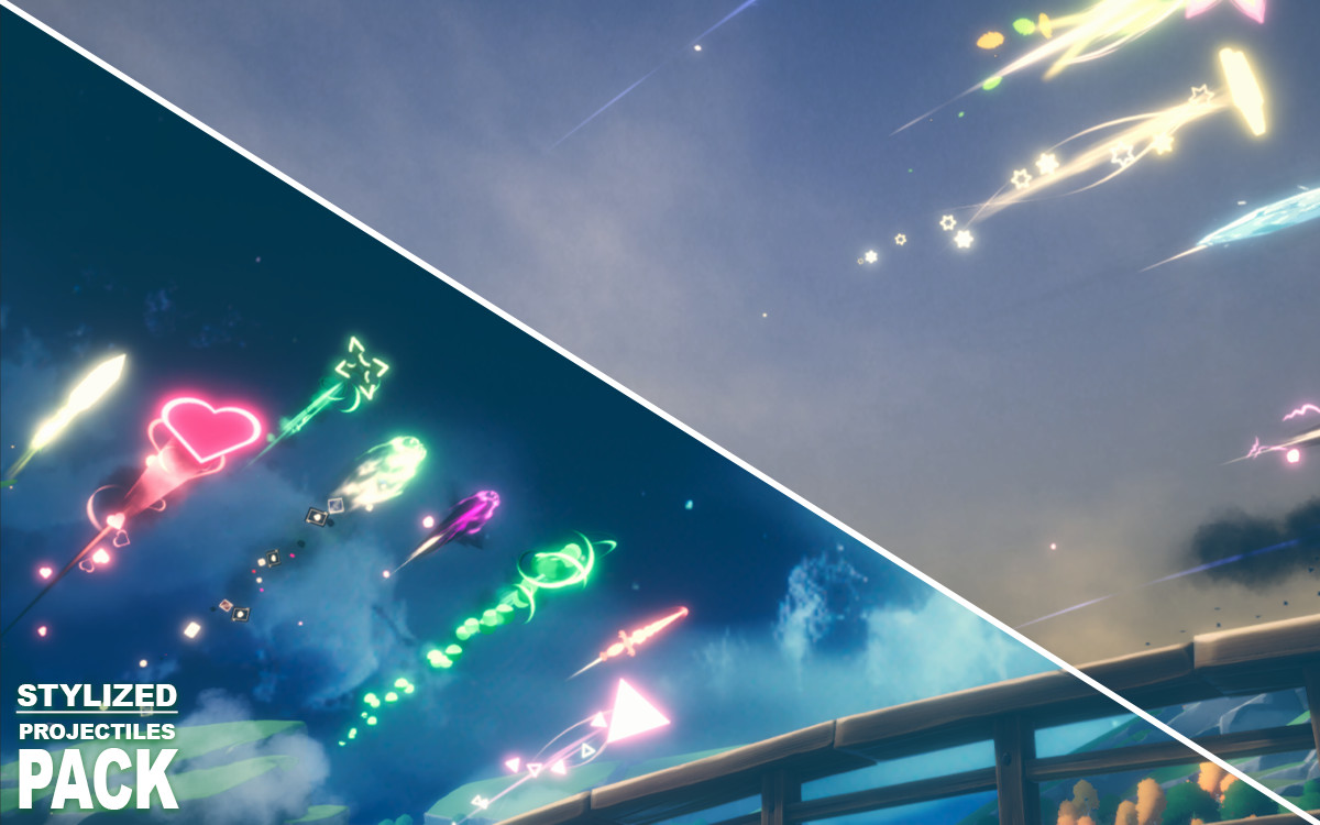 Stylized Projectiles Pack