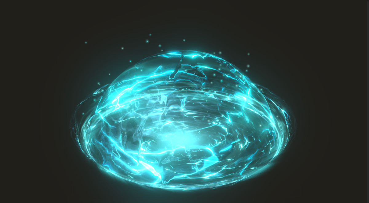 Game VFX - Dome Barrier Impact