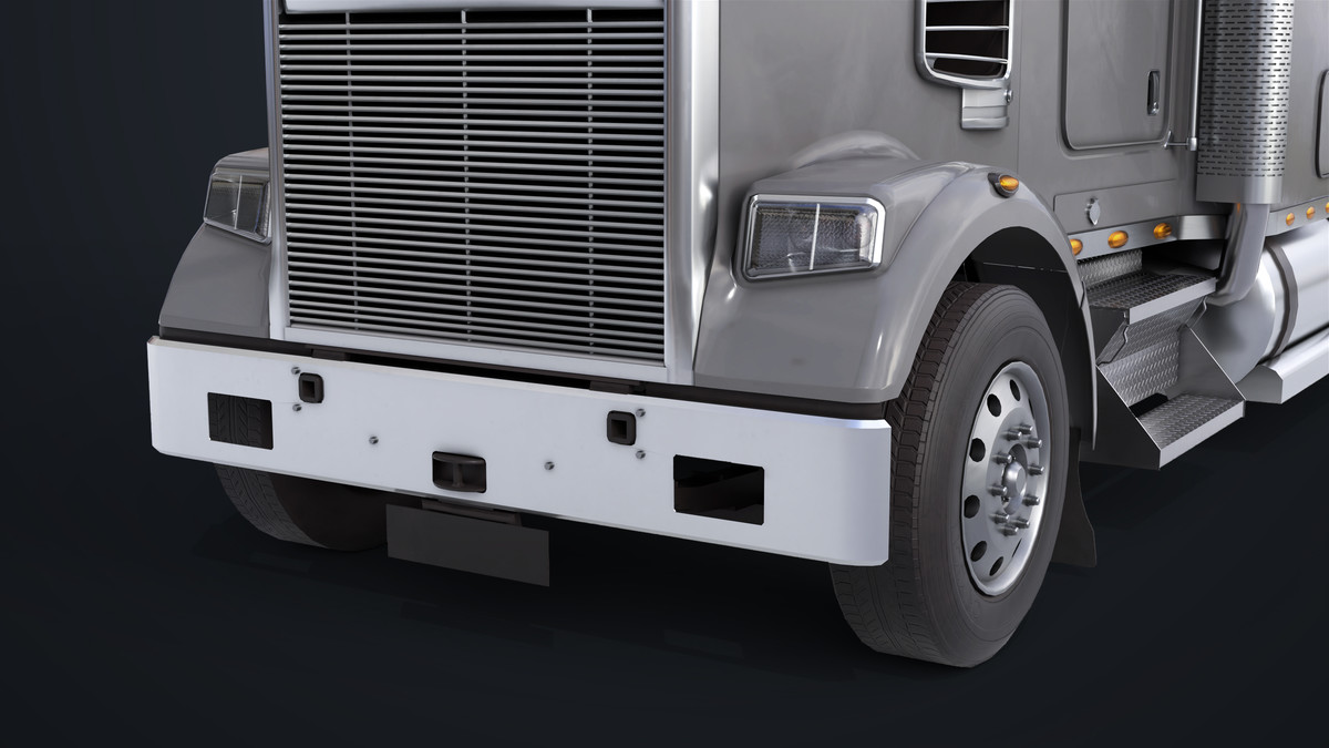 Heavy Truck Chassis 07 Generic Grey URP HDRP Textures