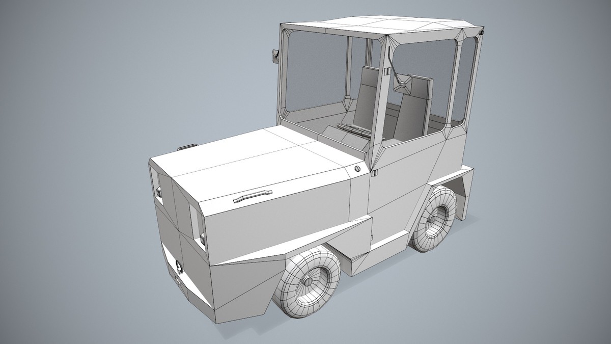 Baggage Tractor (355)