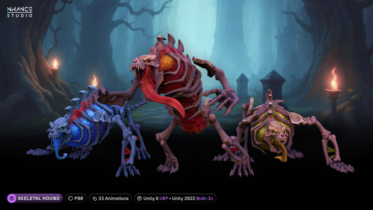 Stylized Fantasy Undead Characters Bundle