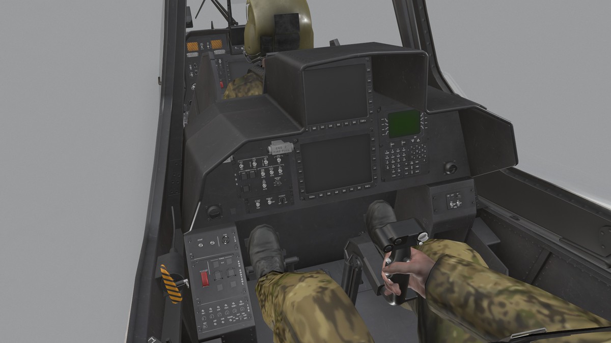 OH-1 Ninja JGSDF White Complex Animation (446)
